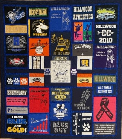 Custom T-Shirt Quilts